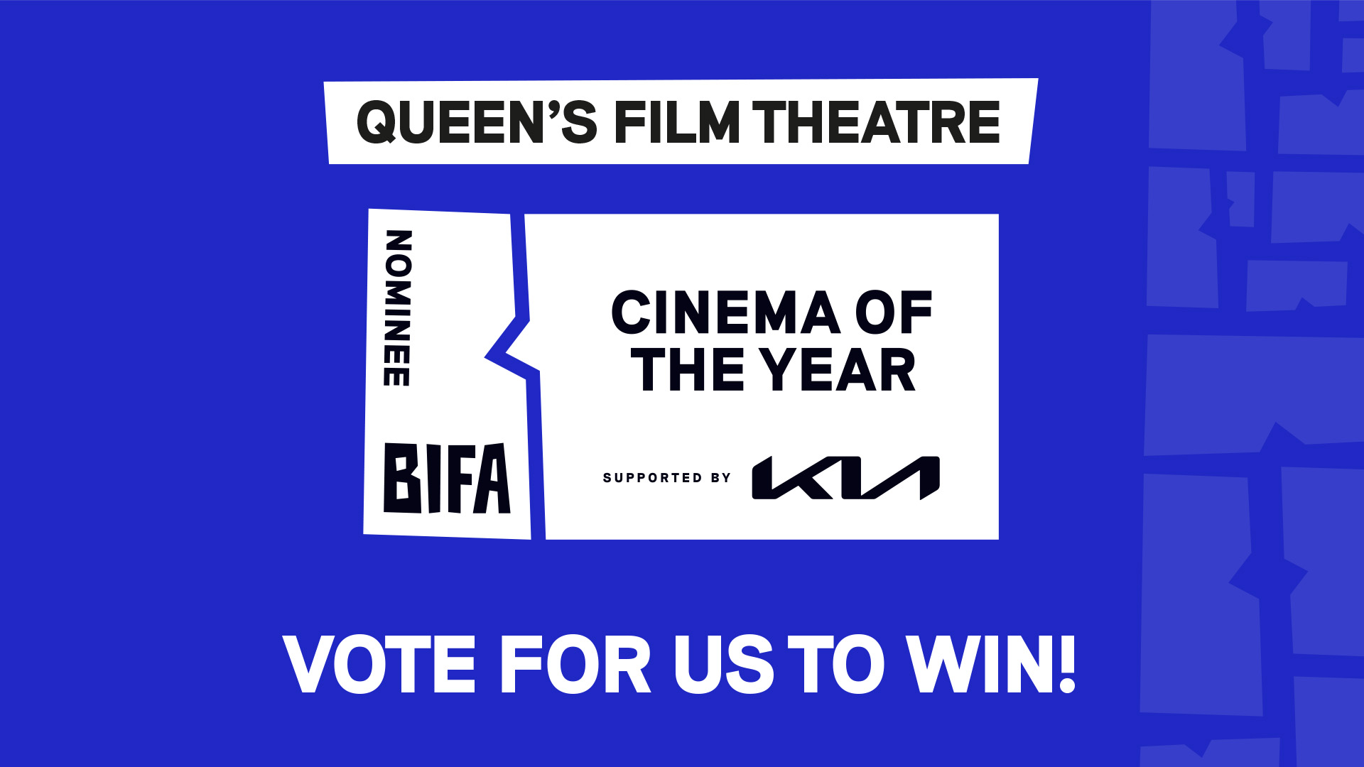 Help QFT become BIFAs first ever Cinema of the Year! 